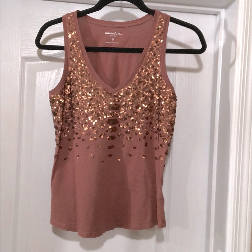 EXPRESS sequin tank